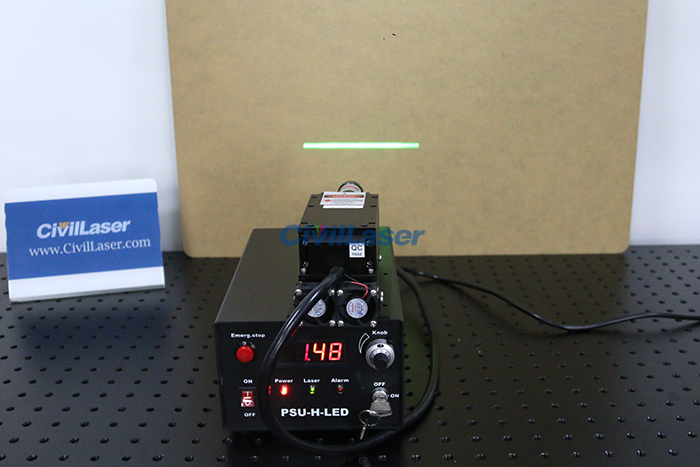 532nm line laser